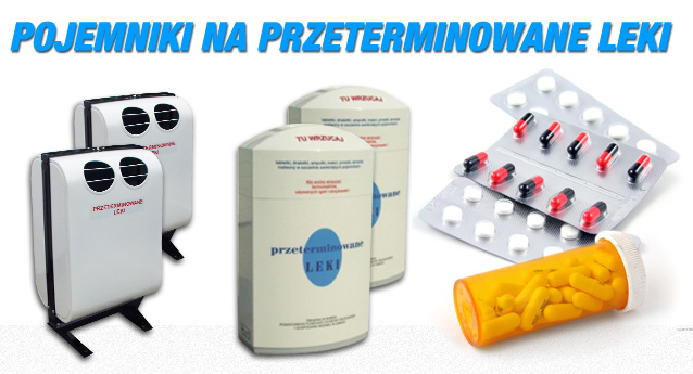 Pojemniki na przeterminowane leki